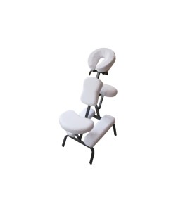 Cadeira de Massagem Quick Massage Portátil Estofado Branco QM-02BR - Best Pro